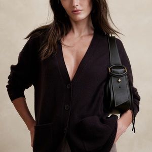 NWT Banana Republic Ravello Leather Shoulder Bag